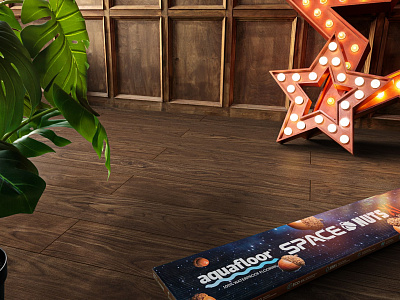 SPC ламинат AquaFloor Space Nuts XL AF4078NXL