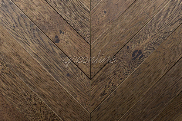 Инженерная доска Greenline Французская ёлка Matte 411 Дуб Мичиган 500/95мм