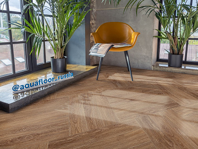 LVT ламинат AquaFloor Parquet Glue AF2508PG