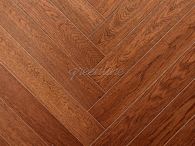 Инженерная доска Greenline Английская ёлка Deluxe 141 Дуб Майорка 620/125мм