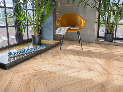 LVT ламинат AquaFloor Parquet Glue AF2513PG