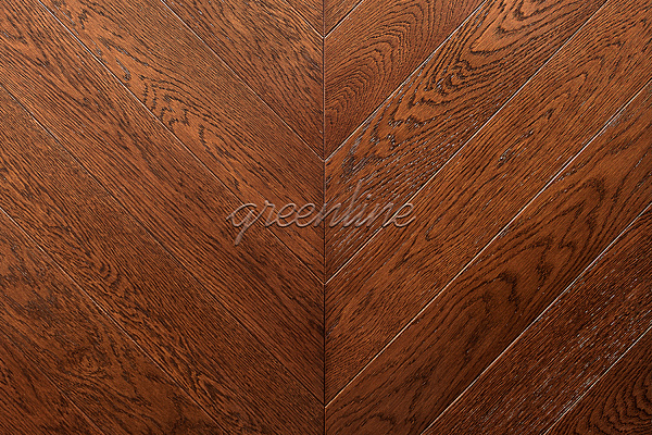 Инженерная доска Greenline Французская ёлка Deluxe 130 Дуб Леон 600/125мм