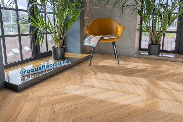 LVT ламинат AquaFloor Parquet Glue AF2515PG