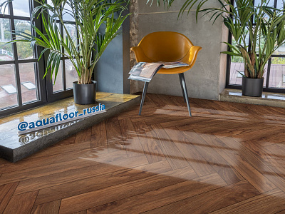 RigidVinyl ламинат AquaFloor Parquet Plus AF6024PQN+