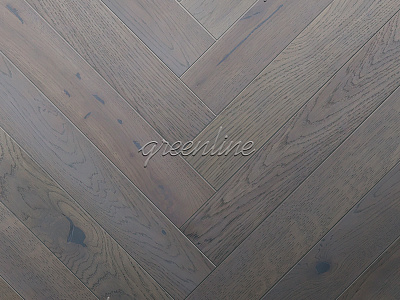 Инженерная доска Greenline Английская ёлка Matte 404 Дуб Рубикон 620/125мм