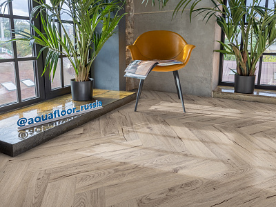 LVT ламинат AquaFloor Parquet Glue AF2512PG