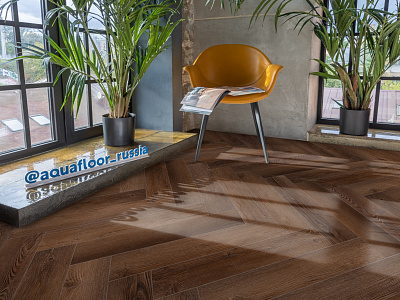 LVT ламинат AquaFloor Parquet Glue AF2520PG