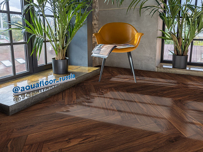 RigidVinyl ламинат AquaFloor Parquet Plus AF6025PQN+