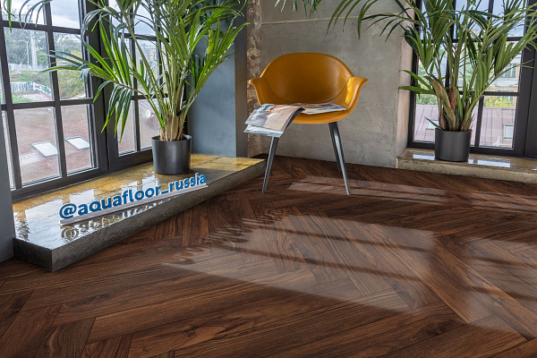 RigidVinyl ламинат AquaFloor Parquet Plus AF6025PQN+
