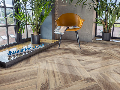 LVT ламинат AquaFloor Parquet Glue AF2505PG